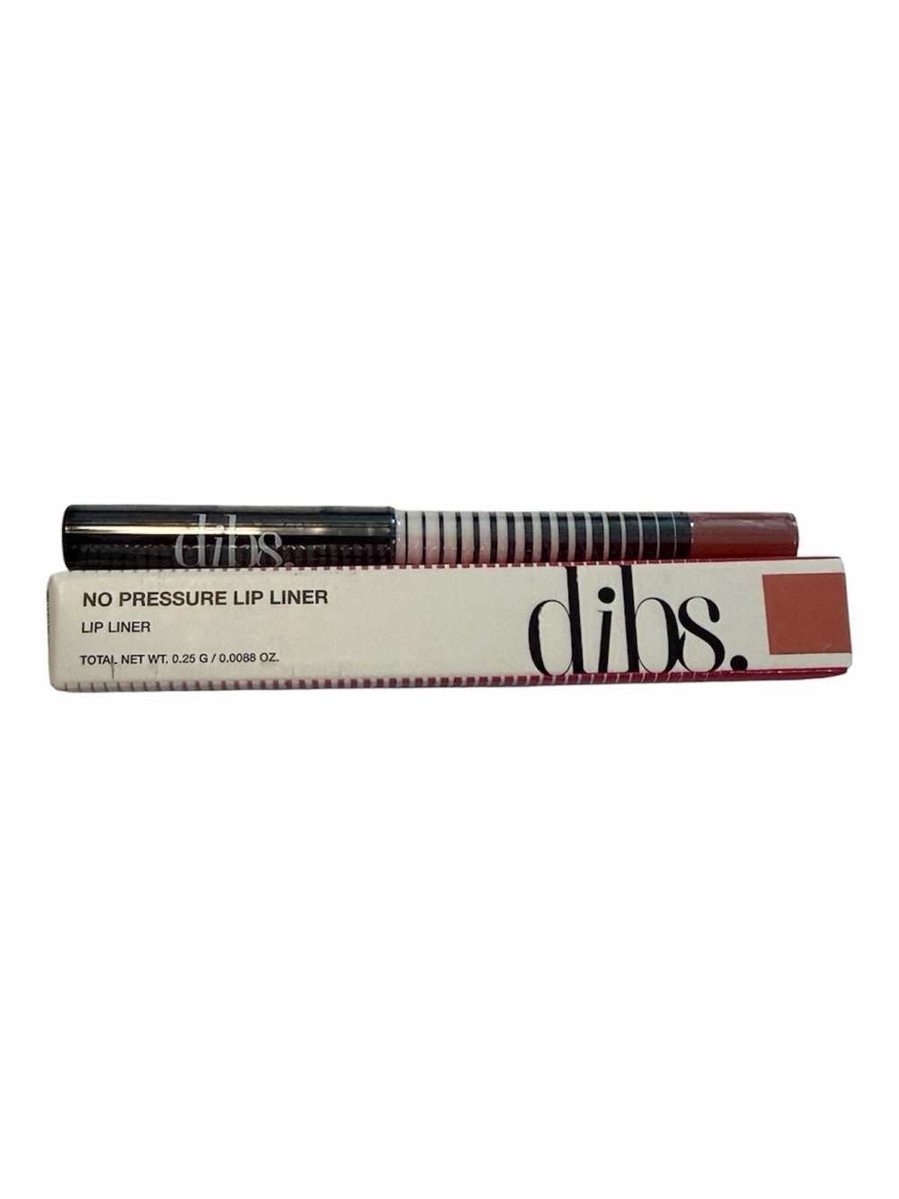 Dibs No Pressure Lip Liner Excuses My French Shade 2 Nude Pink Vegan
